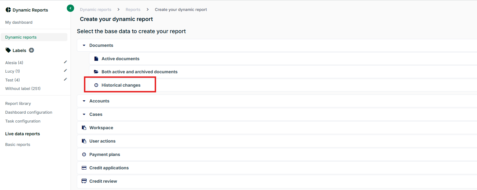 How to export your data